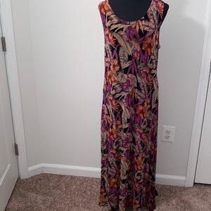 Vintage Long Multi-Colored Maxi Dress